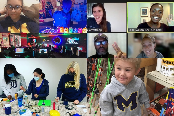 A collage of photos from UM-Flint24 submissions