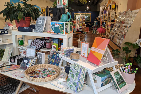 Interior of Oh Hello Stationary and Gifts
