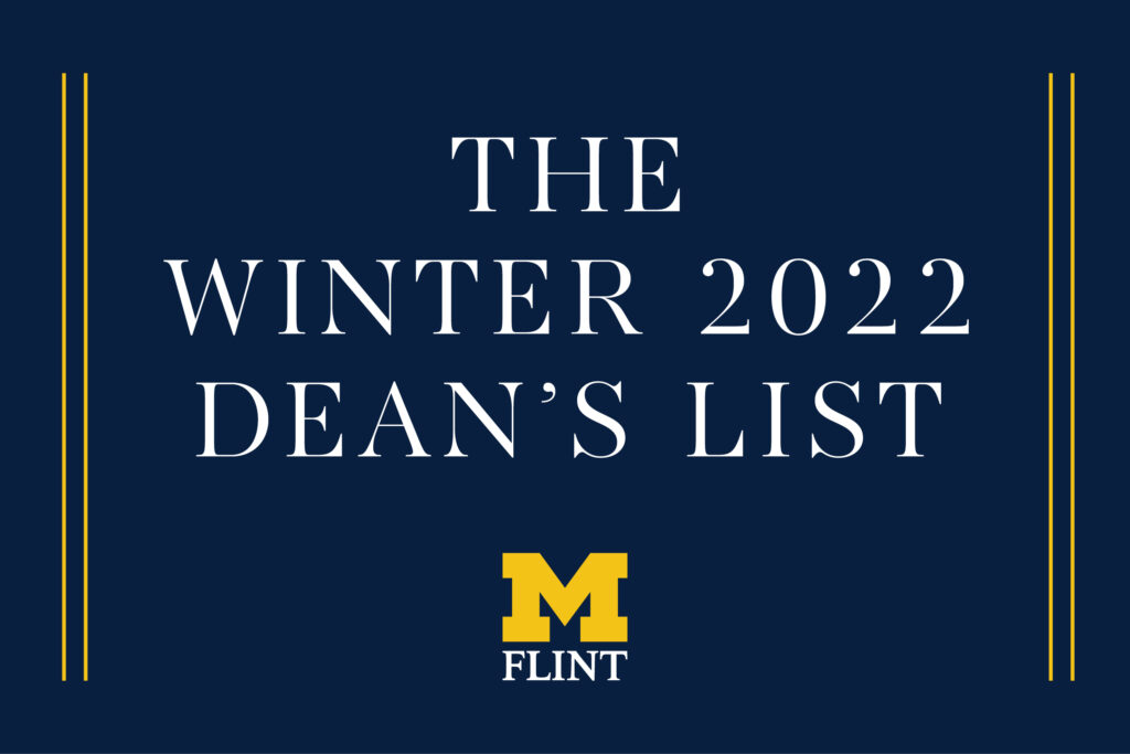 1,001 Students Named to Winter 2022 Dean's List University of