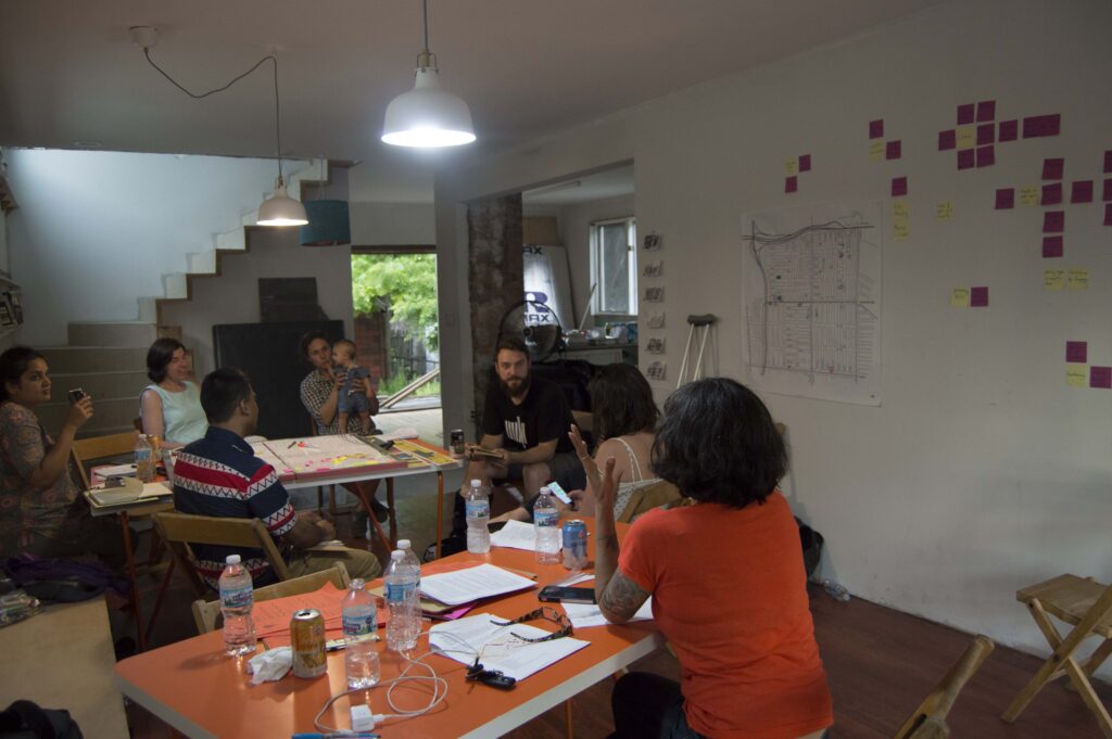 Gaydos meets with a team of designers, anthropologists, and organizers to develop a community-centric methodology for equitable development in Banglatown.