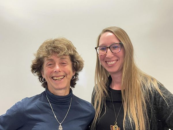 Lecturers Shelley Spivack (left) and Emma Davis (right) 