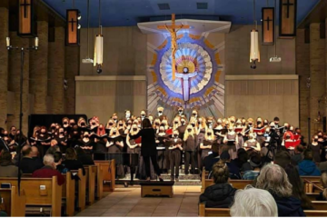 choir invitational in a large church