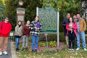 UM-Flint History museum studies class