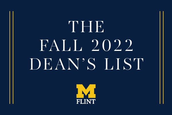 Fall of 2022 Dean's List