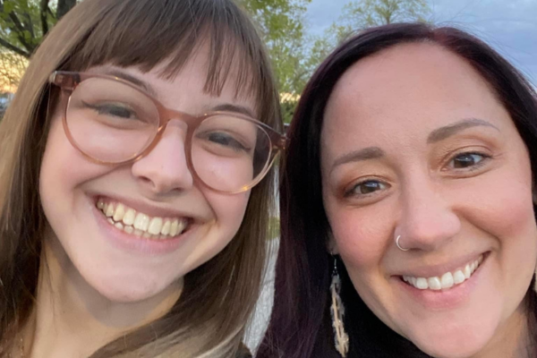 Mother-daughter duo Morgan Findley and Jennifer Sherman. 