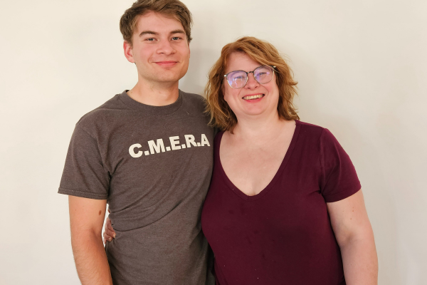 Mother-son duo Dominick and Diane Tupper