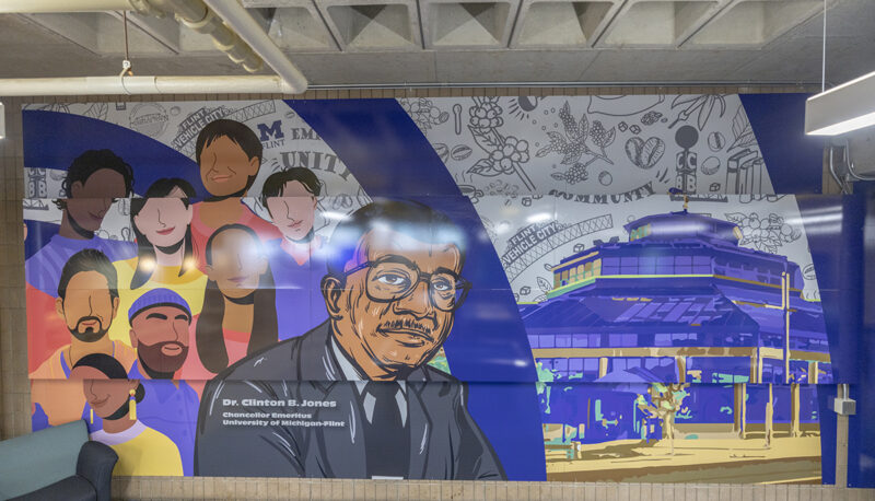 A MURAL FEATURING CLINTON JONES