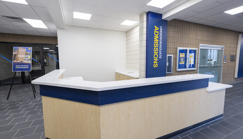 The Undergraduate Admissions Welcome Center