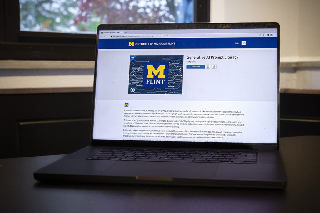 UMFlint is leading generative AI literacy with free online course