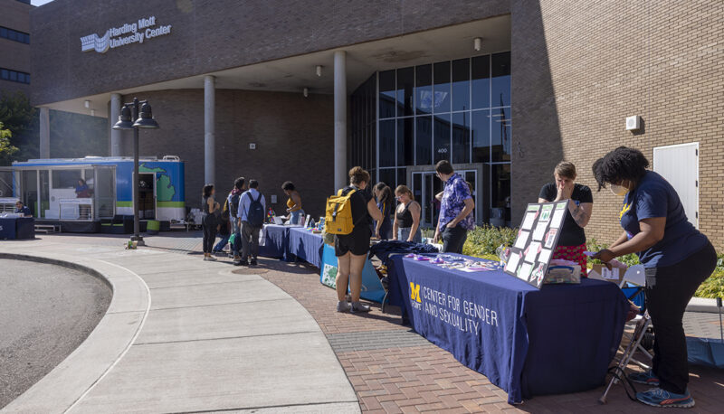 Tables at Eco Extravaganza