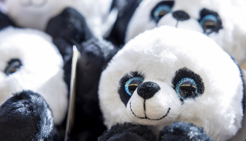 Plush panda