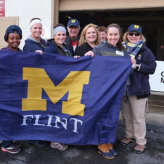 Group of UM-Flint participants in Virginia