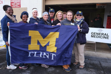 Group of UM-Flint participants in Virginia