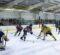 Shot on goal during recent UM-Flint Men's Hockey game