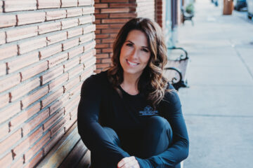 Amber Schlemmer, UM-Flint PT Alum smiles at the camera