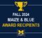 Fall 2024 Maize & Blue Award Recipients