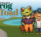 A graphic featuring cartoons of frog and toad with a pond and hills in the background