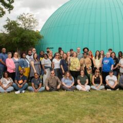 A group photo of the Division of Student Affairs.