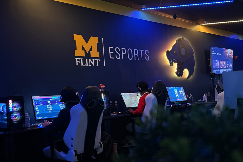 The UM-Flitn esports gaming laboratory
