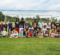 A group photo from last years UM-Flint Women's Club Soccer camp.